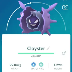Cloyster Pokemon Go Info Wallpaper