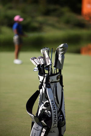 Clubs In A Bag Golf Phone Wallpaper