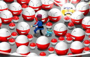 Cluster Of Electrode Wallpaper
