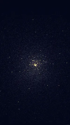 Cluster Of Stars In The Universe Iphone Wallpaper