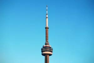 Cn Tower Clear Sky Wallpaper