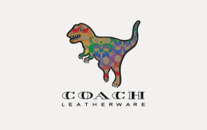 Coach Logo And Dinosaur Symbol Wallpaper