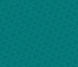 Coach Logo Pattern In Blue Wallpaper