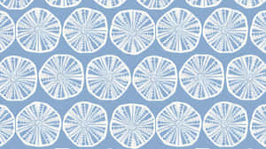Coastal Citrus Pattern Wallpaper