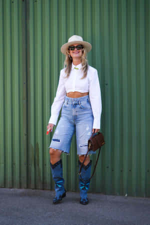 Coastal Cowgirl Chic.jpg Wallpaper