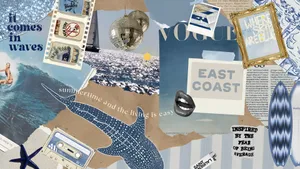 Coastal Waves And East Coast Wallpaper