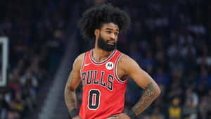 Coby White Chicago Bulls Game Moment Wallpaper