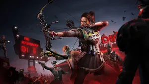 Cod Black Ops 4 Diner Zombie Scene Wallpaper