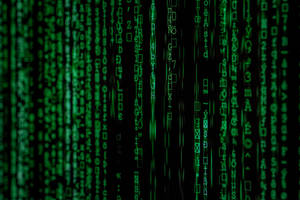 Code, Byte, Digits, Green Wallpaper