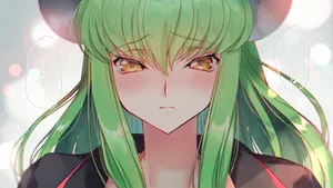 Code Geass - C.c. Mesmerizing Wallpaper Wallpaper