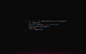 Code Snippet Happiness Concept Wallpaper