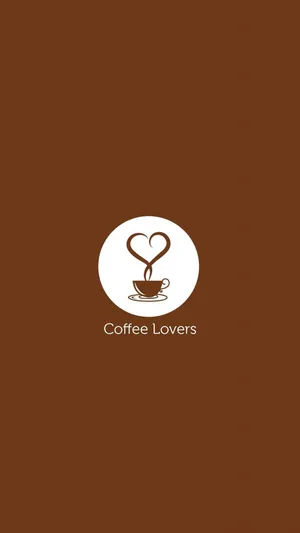 Coffee Lovers Minimalist Iphone Wallpaper