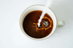 Coffee Meets Milk In Perfect Harmony Wallpaper