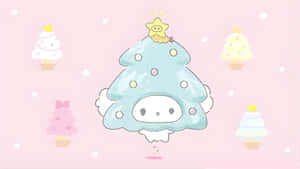 Cogimyun Christmas Tree Character Wallpaper