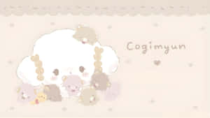 Cogimyun Cute Character Art Wallpaper