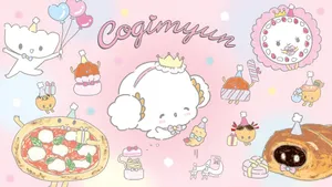 Cogimyun Cute Character Collection Wallpaper