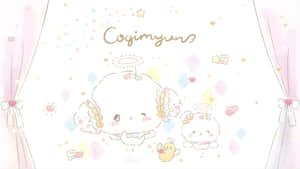 Cogimyun Cute Character Design Wallpaper