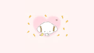 Cogimyun Cute Character Heart Wallpaper