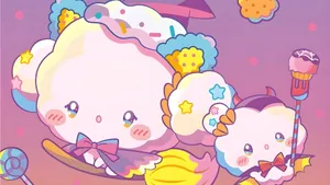 Cogimyun Cute Characters Wallpaper