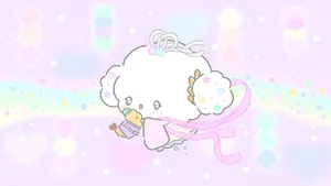Cogimyun Cute Cloud Character Wallpaper