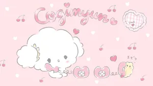 Cogimyun Cute Cloud Character Wallpaper