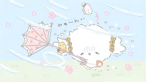 Cogimyun Cute Cloud Puppy Wallpaper