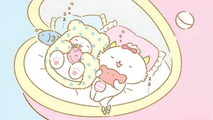 Cogimyun Cute Sleepy Moments Wallpaper