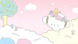 Cogimyun Dreamy Cloud Scene Wallpaper