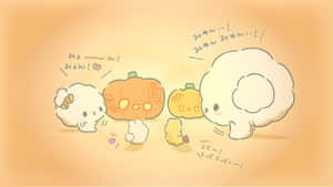 Cogimyun Pumpkin Family Wallpaper