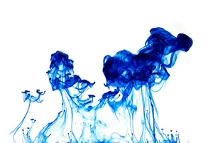 Coherent Blue Pigment In The Water Wallpaper