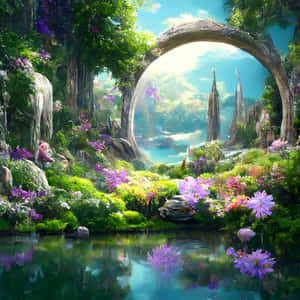 Coherent Lake Water Wallpaper