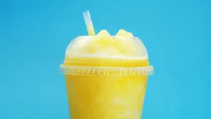 Cold Lemon Slushy Wallpaper
