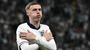 Cole Palmer England Celebration Wallpaper