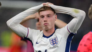 Cole Palmer England Reaction Wallpaper