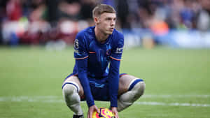 Cole Palmer Focused On Pitch Wallpaper