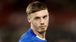 Cole Palmer Focused Portrait Wallpaper