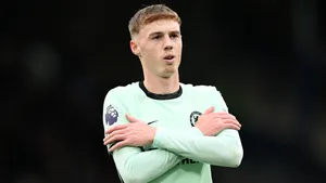 Cole Palmer Manchester City Celebration Wallpaper