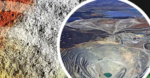 Collage Photo Of Goldmines Wallpaper