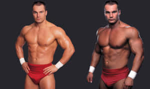 Collaged Canadian Professional Wrestler Lance Storm Wallpaper