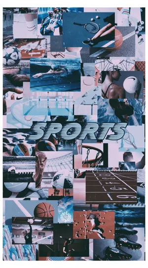 Collageof Sports Aesthetics Wallpaper
