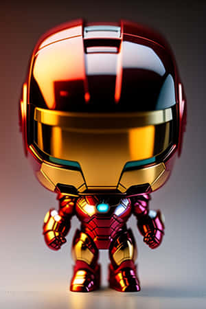 Collect All Of Your Favorite Iron Man Pop Figures Wallpaper