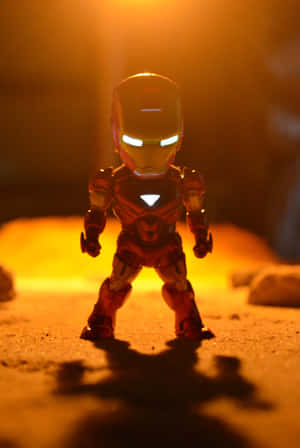 Collect Your Favourite Iron Man Action Figures Today! Wallpaper