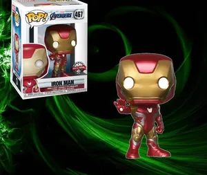 Collectible Iron Man Pop Figures Wallpaper