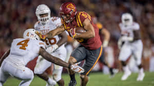 College Football Action Allen Lazard Wallpaper