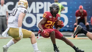 College Football Action Breece Hall Wallpaper