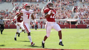 College Football Action Catch Wallpaper