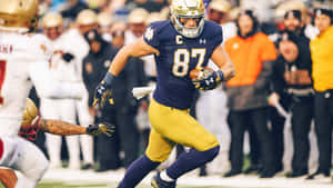 College Football Player Action87 Wallpaper