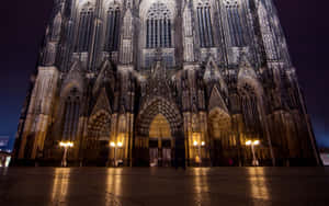 Cologne Cathedral Landscape Wallpaper