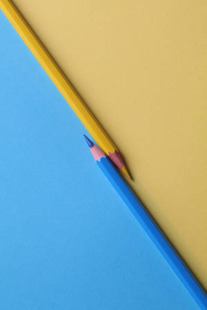 Color Pencil Banner Wallpaper