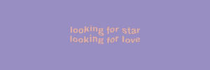 Color Purple With Star 1117 Lyrics Twitter Header Wallpaper